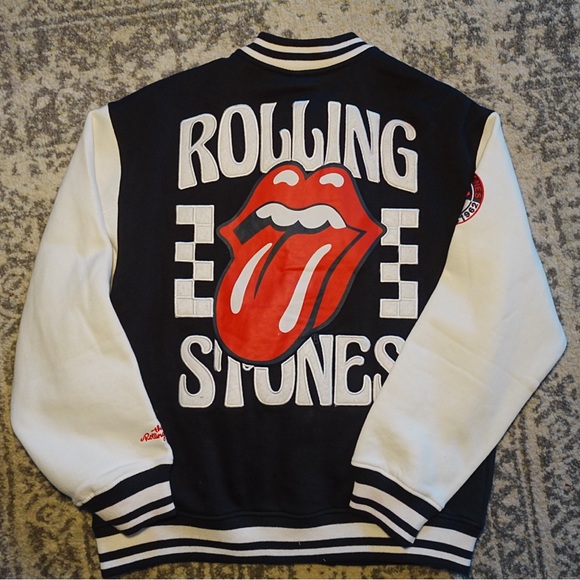 NEW! Zara ‘Rolling Stones’ Varsity Jacket - Picture 5 of 7
